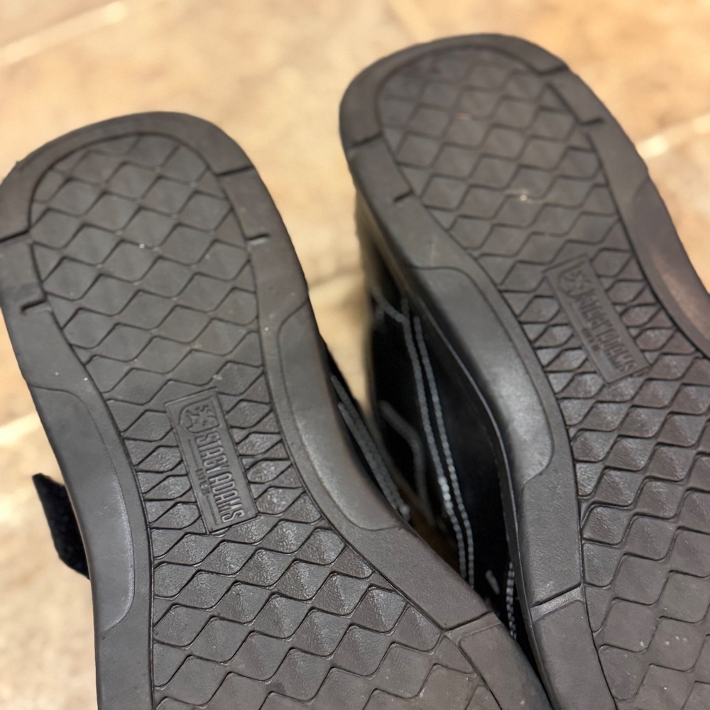 Stacy Adams Mens Black Fisherman Sandals 25528-005 Size 11.5 M Hook Loop Strap - Picture 9 of 12